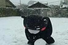 打雪仗