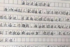 爸爸的烦心事（一个小学生的成长故事）