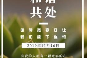 宽容与爱（他们的故事）