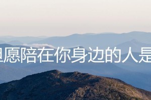 陪伴一生——那只黄色小狗（它的出现改变了我的命运）