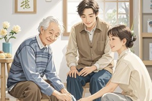 孝顺之心，敬老爱亲（一个年轻人的感人故事）