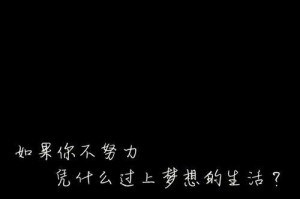 坚持不懈，不断努力——一个激励自己的小故事（用自己的行动告诉世界，无论遇到什么困难都要坚持下去）